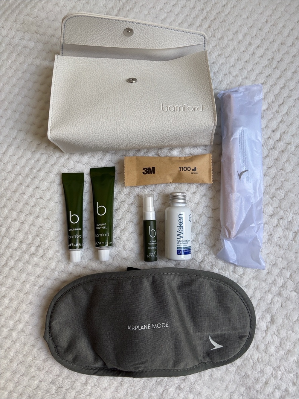 Bamford Cathay Pacific Business Class Amenity Kit - Cosmetic Pouch